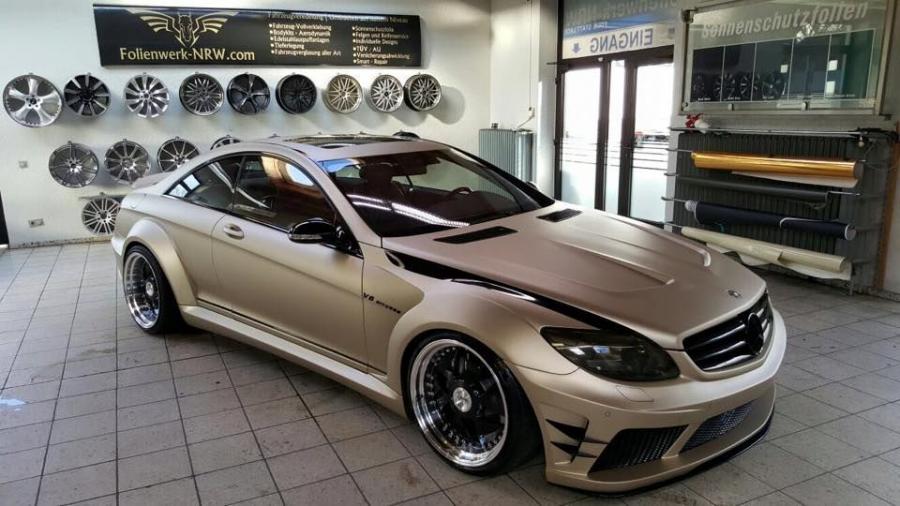  Mercedes-Benz CL63 AMG by Folienwerk 2016 года  (фото 7 из 10)